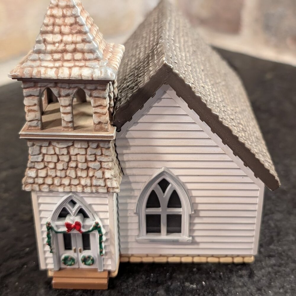 VTG Hallmark Sarah Plain and Tall House Christmas Collection-The Country Church